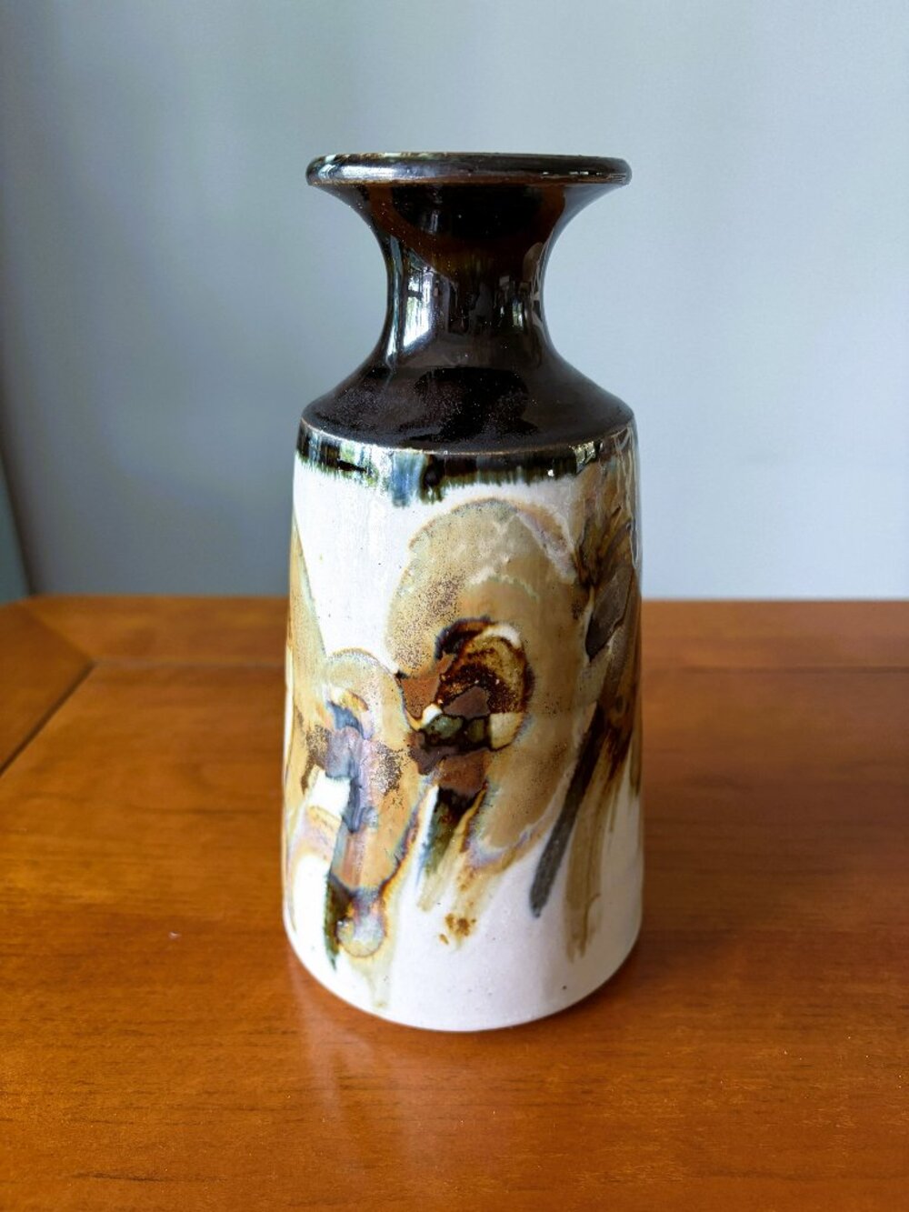 Vintage Vase Bill Nagengast Apple Lane Pottery Vase 1974